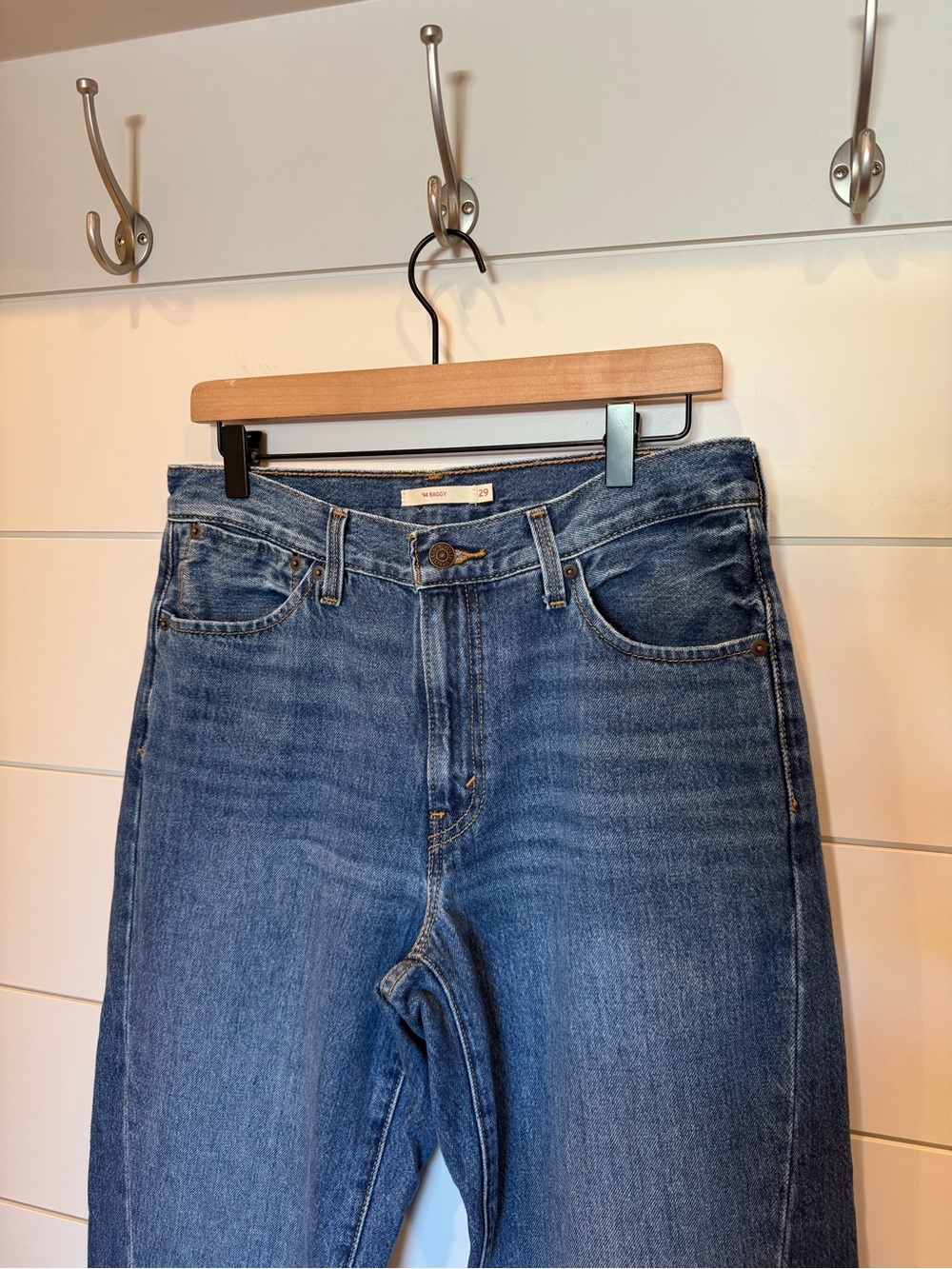 Levis 94 Baggy Seemed Jeans 29 - Picture 6 of 12